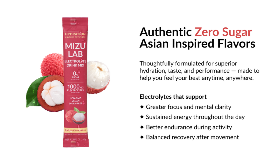 Lychee & Mangosteen Electrolytes - Zero Sugar