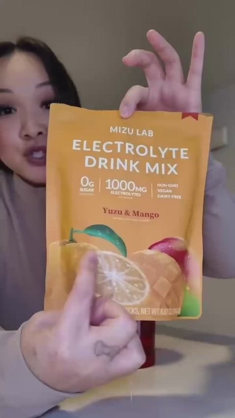 Mizu Lab: Asian Inspired Electrolytes for Hydration